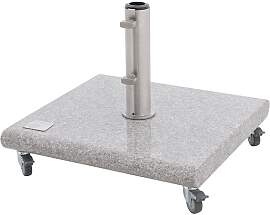 Knirps Schirmständer Granit 40 kg mit 4 Rollen