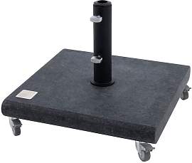 Knirps Schirmständer Granit 50 kg mit 4 Rollen