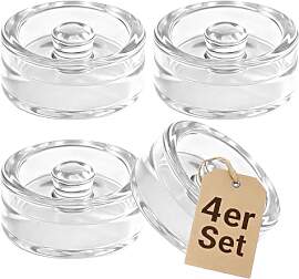 KNJOMZIE 4 Stück Fermentiergewichte Ø7cm,