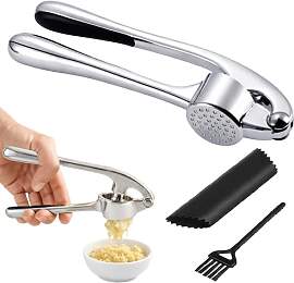 Knoblauchpresse,Knoblauchpresse Edelstahl,Garlic