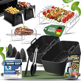 KNUSPERLIEBE Airfryer Zubehör 12-teilig -