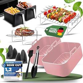 KNUSPERLIEBE Airfryer Zubehör 12-teilig -