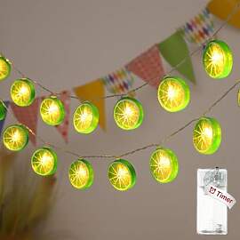 Koboko Lichterkette Zitronen, 1,5 M 10 LED
