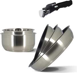 Kochgeschirr-Set - Induktion - MENASTYL - 7930018