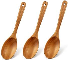 Kochlöffel Holz, 3er Set Kochlöffel Aus Holz,