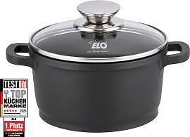 Kochtopf ELO "Alucast", schwarz, H:8,8cm 