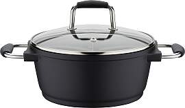 Kochtopf GSW "Scala", schwarz, H:9,5cm