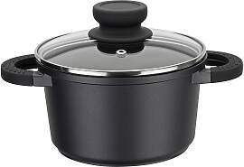Kochtopf GSW "SilcoGuss noir", schwarz,