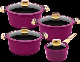 Kochtopf KING "GOURMET", lila