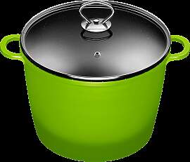 Kochtopf KING, grün, H:18cm Ø:24cm, Töpfe,
