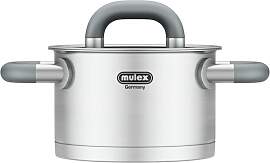 Kochtopf MULEX "LUGANO", silber