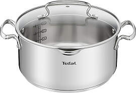 Kochtopf TEFAL "Duetto+", grau