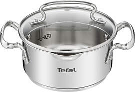 Kochtopf TEFAL "Duetto+", grau