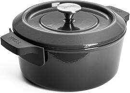 Kochtopf WOLL "Iron", grau, H:11cm