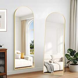 KOCUUY Bogen Standspiegel, 161 x 52 cm Großer