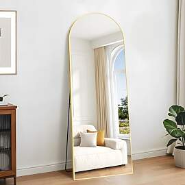 KOCUUY Bogen Standspiegel, 165 x 60 cm Großer