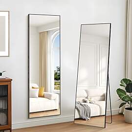 KOCUUY Rechteckig Ganzkörperspiegel, 147 x 44 cm