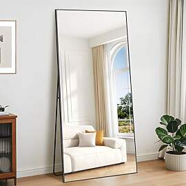 KOCUUY Rechteckig Ganzkörperspiegel, 192 x 85 cm
