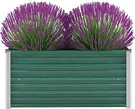 KOIECETA Hochbeet Pflanzkübel Blumenkasten Garten 