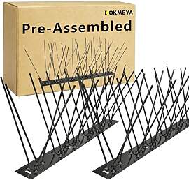 KOKMEYA Edelstahl Taubenabwehr Spikes 3 Meter,