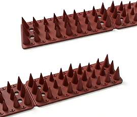 KOKMEYA Vogelspikes, braun, 22 Stück, Vogelspikes 