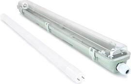 KOLORENO Feuchtraumleuchte LED 60cm Set mit LED