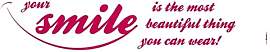 Komar Deco-Sticker | YOUR SMILE | 14 x 70 cm |