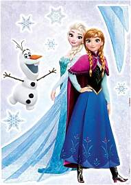 Komar Disney Deco-Sticker FROZEN SISTERS | 50 x 70 