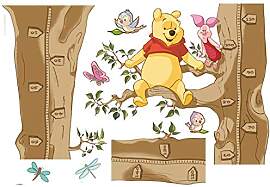 Komar Disney Deco-Sticker | Winnie The Pooh Size | 