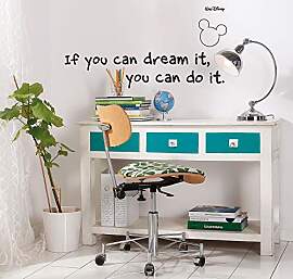 Komar Disney Deco-Sticker | YOU CAN DO IT | 50 x