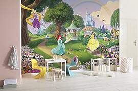 Komar Disney Fototapete PRINCESS RAINBOW | 368 x