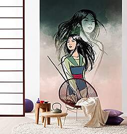 Komar Disney Vlies Fototapete - Brave Mulan -