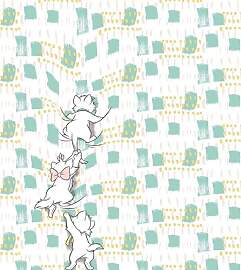 Komar Disney Vlies Fototapete | Kitty Climbers |