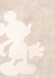 Komar Disney Vlies Fototapete - Mickey Contour -