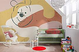 Komar Disney Vlies Fototapete - Winnie Pooh Bee -