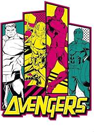 Komar Vlies Fototapete - Avengers Flash - Größe: 