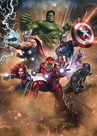 Komar Vlies Fototapete - Avengers Superpower -