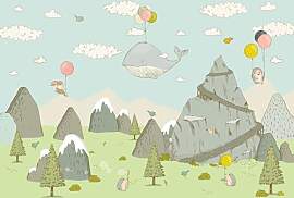 Komar Vlies Fototapete - Mountain Traveler -