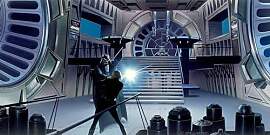 Komar Vlies Fototapete Star Wars Classic RMQ Duell 
