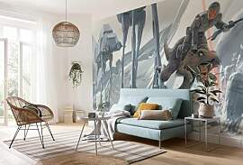 Komar Vlies Fototapete Star Wars Classic RMQ Hoth
