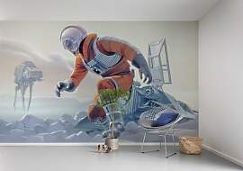 Komar Vlies Fototapete Star Wars Classic RMQ Hoth