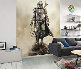 Komar Vlies Fototapete - Star Wars The Mandalorian 