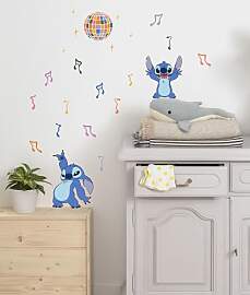 Komar Wandtattoo - Stitch Music - Größe 50 x 70