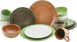 Kombiservice Canvas Mediterran, 16-teilig