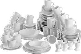 Kombiservice Salerno, Porzellan, für 12 Personen, 