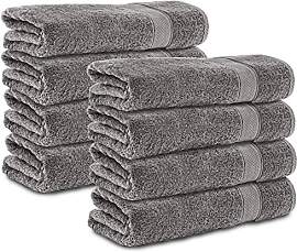 Komfortec 8er Handtücher 50x100 cm Set aus 100%