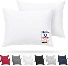 Komfortec Kissenbezug 2er Set - 100% Mikrofaser,