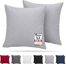 Komfortec Kissenbezug 2er Set - 100% Mikrofaser,