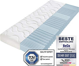 Komfortschaummatratze BECO "Double Deluxe