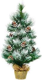KOMFOTTEU 60 cm künstlicher Weihnachtsbaum mini,